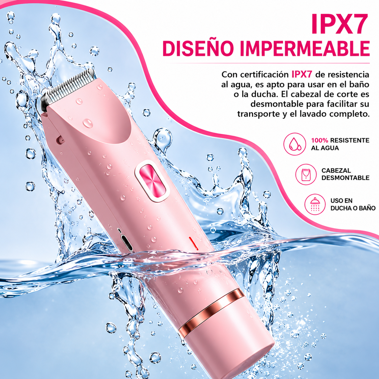 Afeitadora Dama 2 En 1 Inteligente - Nova Market