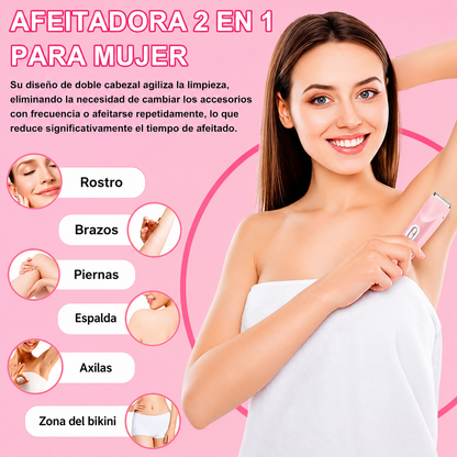 Afeitadora Dama 2 En 1 Inteligente - Nova Market